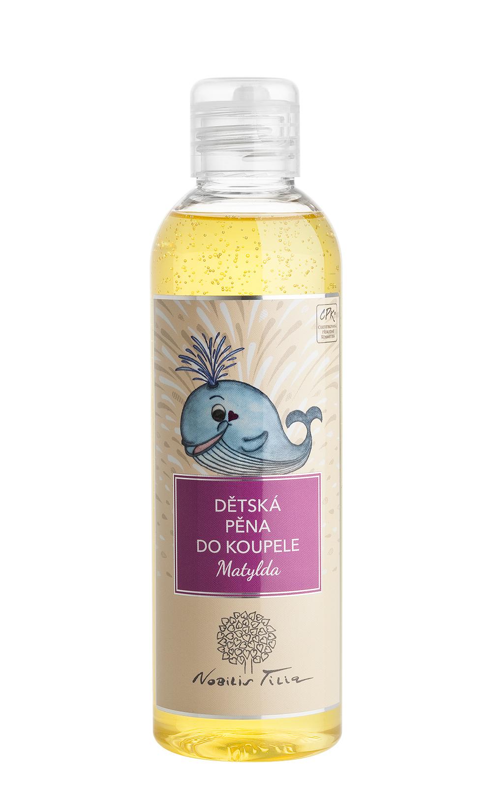 Detská pena do kúpeľa Matylda Nobilis Tilia Objem: 200 ml