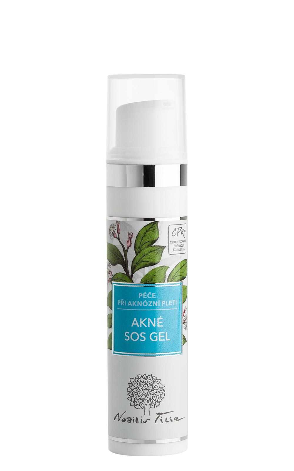 Akné SOS gél Nobilis Tilia Objem: 15 ml