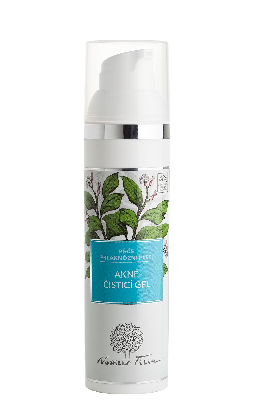 Akné čistiaci gél Nobilis Tilia Objem: 75 ml
