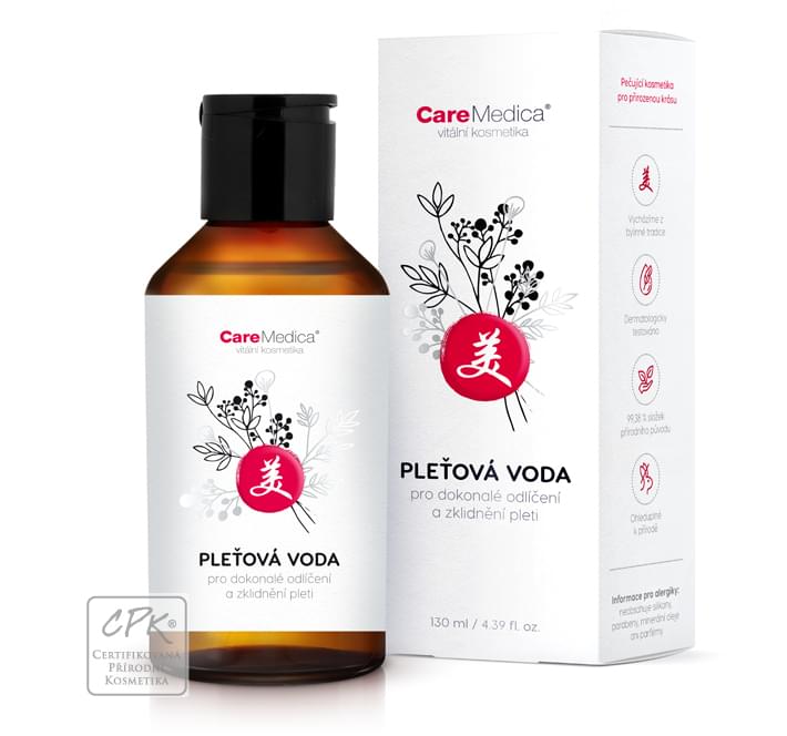 Pleťová voda CareMedica Obsah: 130 ml