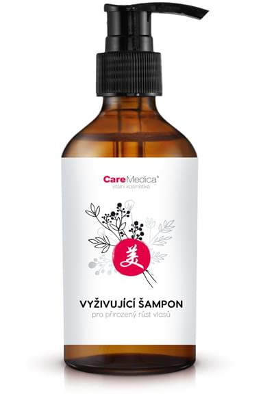 Vyživujúci šampón CareMedica Obsah: 200 ml
