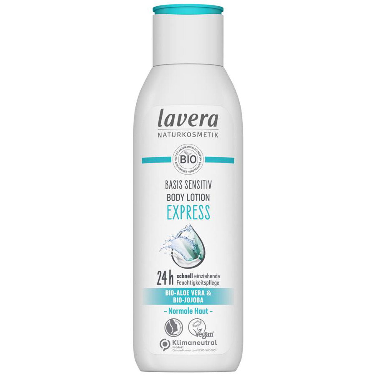 Telové mlieko Basis Sensitive express Lavera Obsah: 250 ml