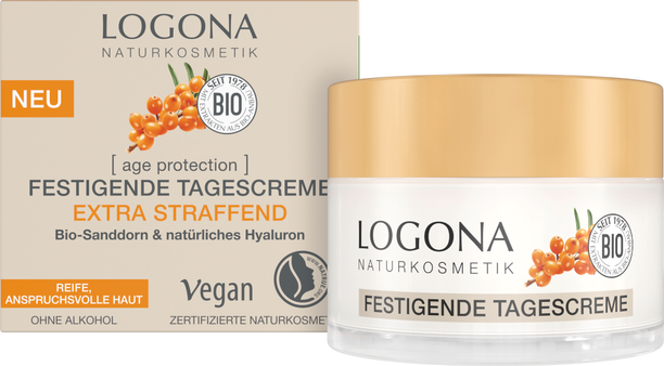 Denný krém ​EXTRA FIRMING LOGONA Obsah: 50 ml