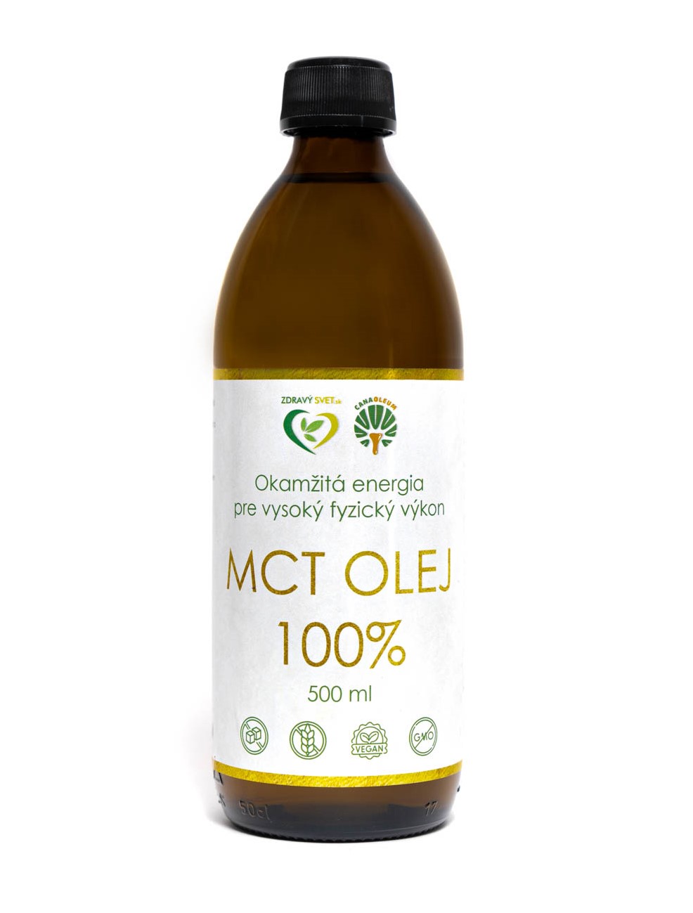 Zdravý svet MCT olej 100% Obsah: 500 ml