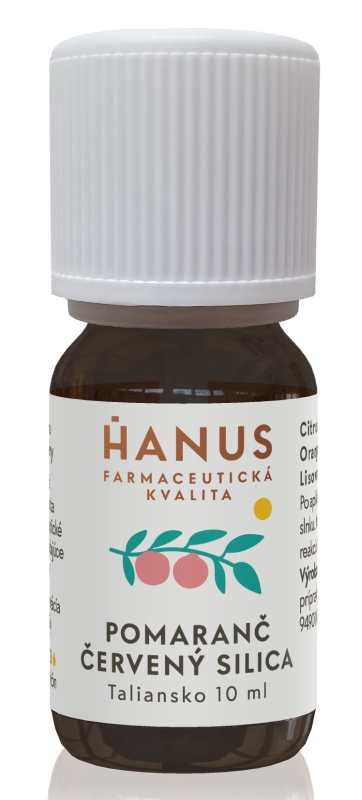 Pomaranč červený - éterický olej Hanus Objem: 10 ml