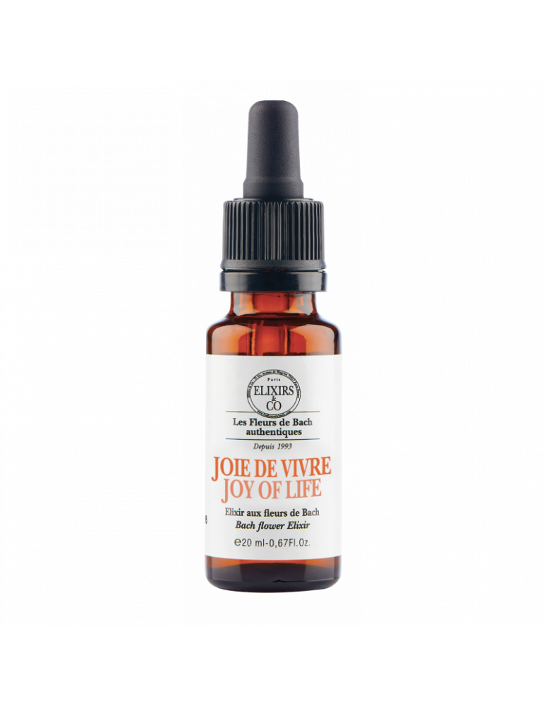 Elixirs & Co. BIO Bachove kvetové esencie Radosť zo života - JOY OF LIFE Obsah: 20 ml