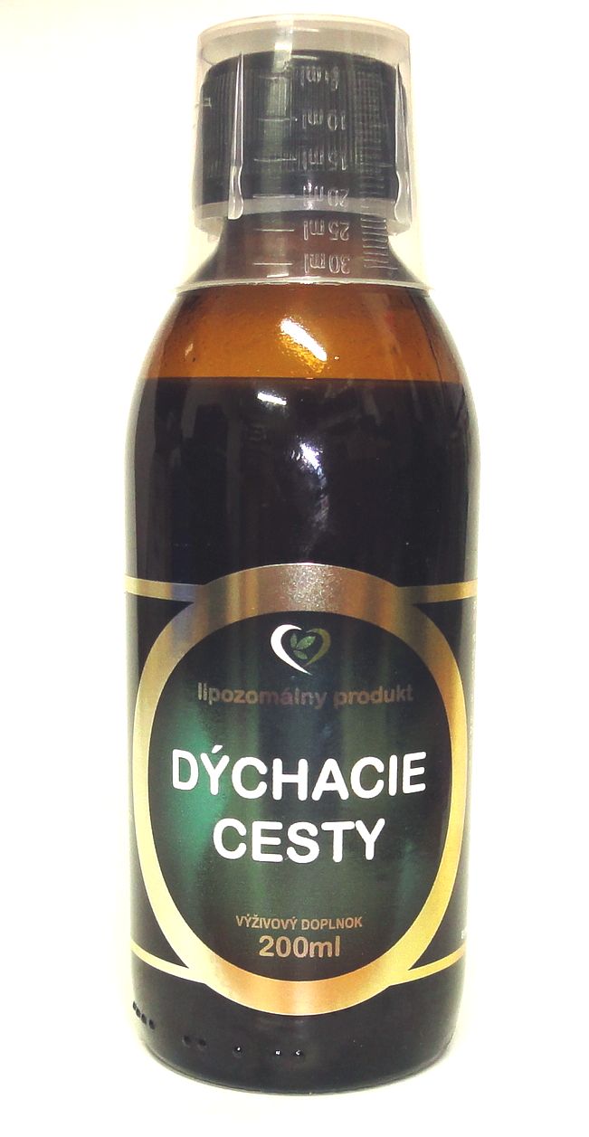 Zdravý svet Lipozomálna zmes bylín dýchacie cesty Obsah: 200 ml