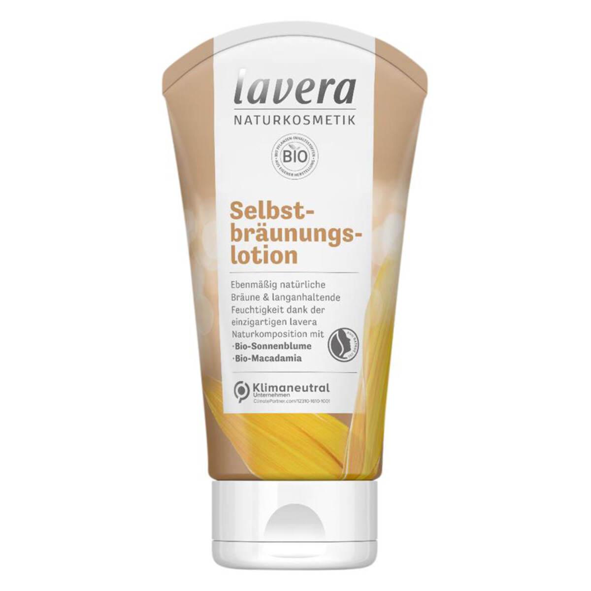 Samoopaľovacie telové mlieko Lavera 150 ml Obsah: 150 ml