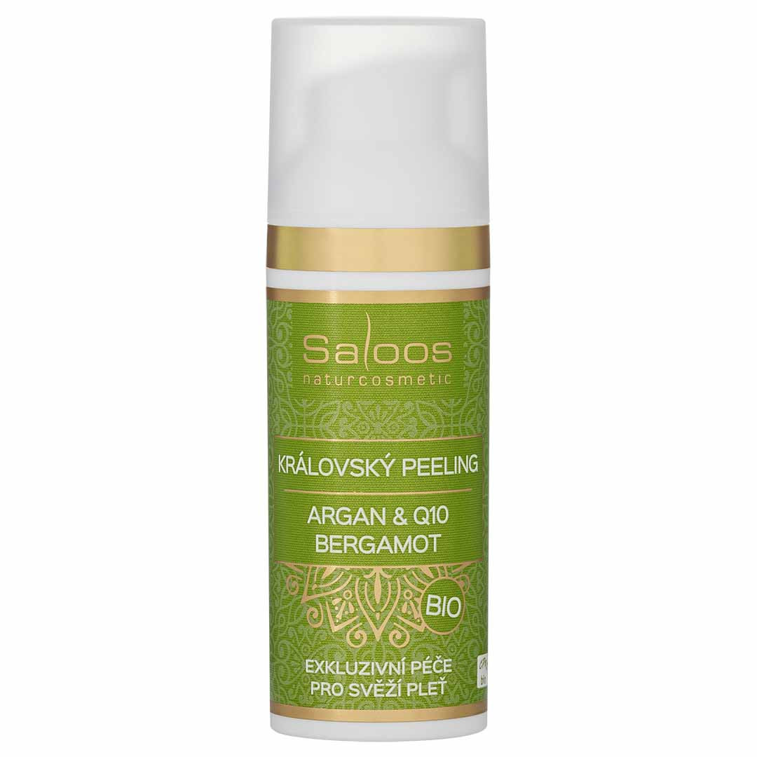 Bio Pleťový peeling bergamot Saloos 50 ml Obsah: 50 ml