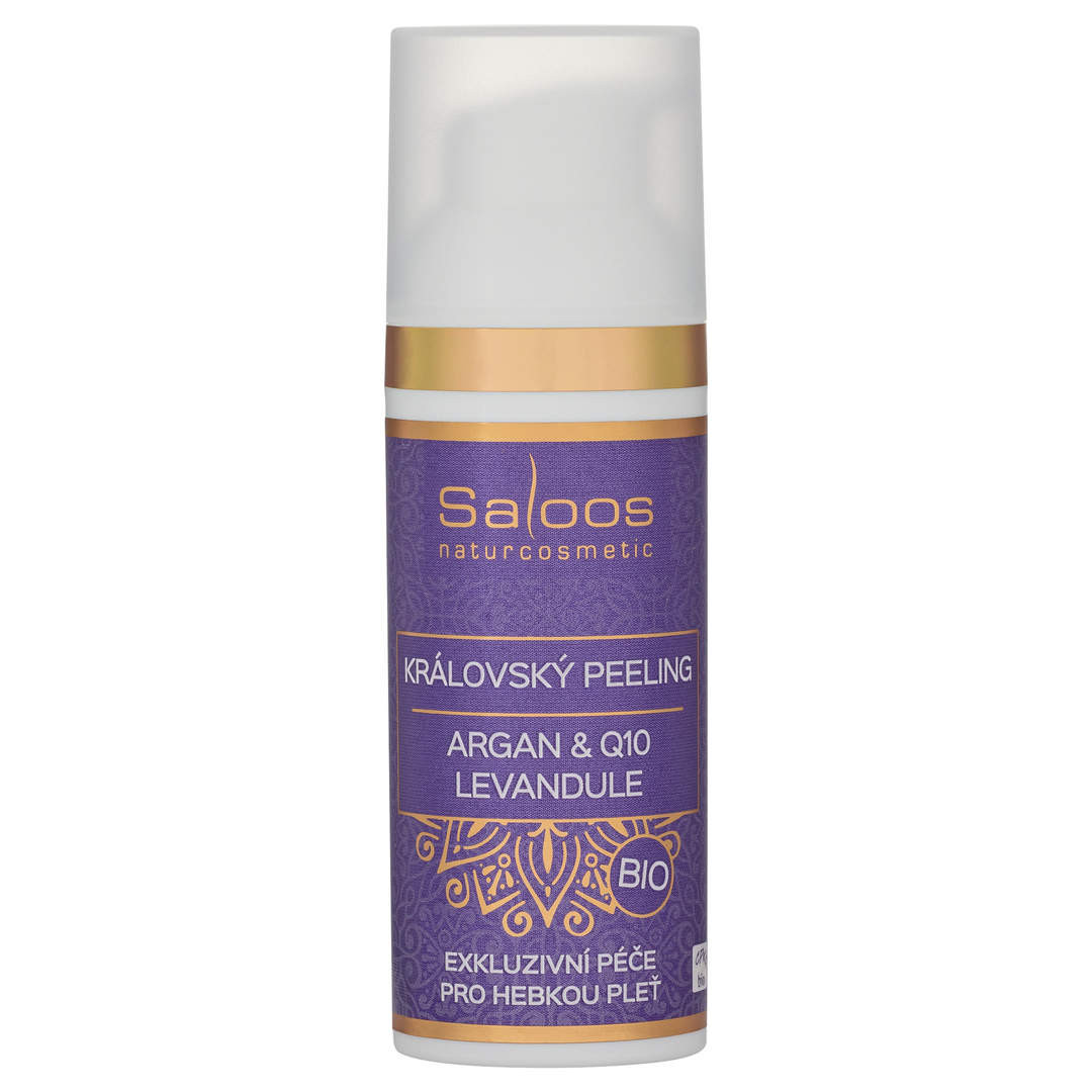 Bio Pleťový peeling levandula Saloos 50 ml Obsah: 50 ml