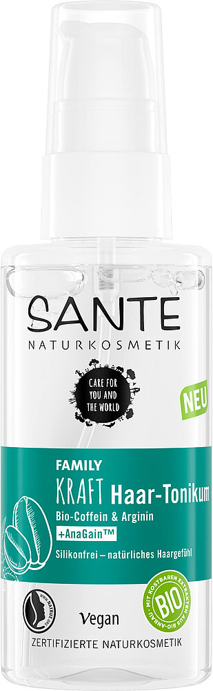 Vyhladzujúce vlasové tonikum bio kofeín a arginín Sante 75 ml Obsah: 75 ml