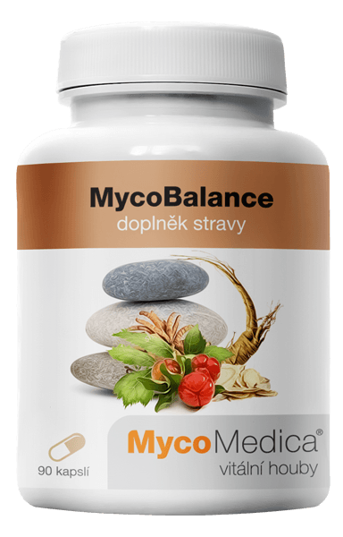 MYCOBALANCE MycoMedica Obsah: 90 kapsúl á 500mg extraktu