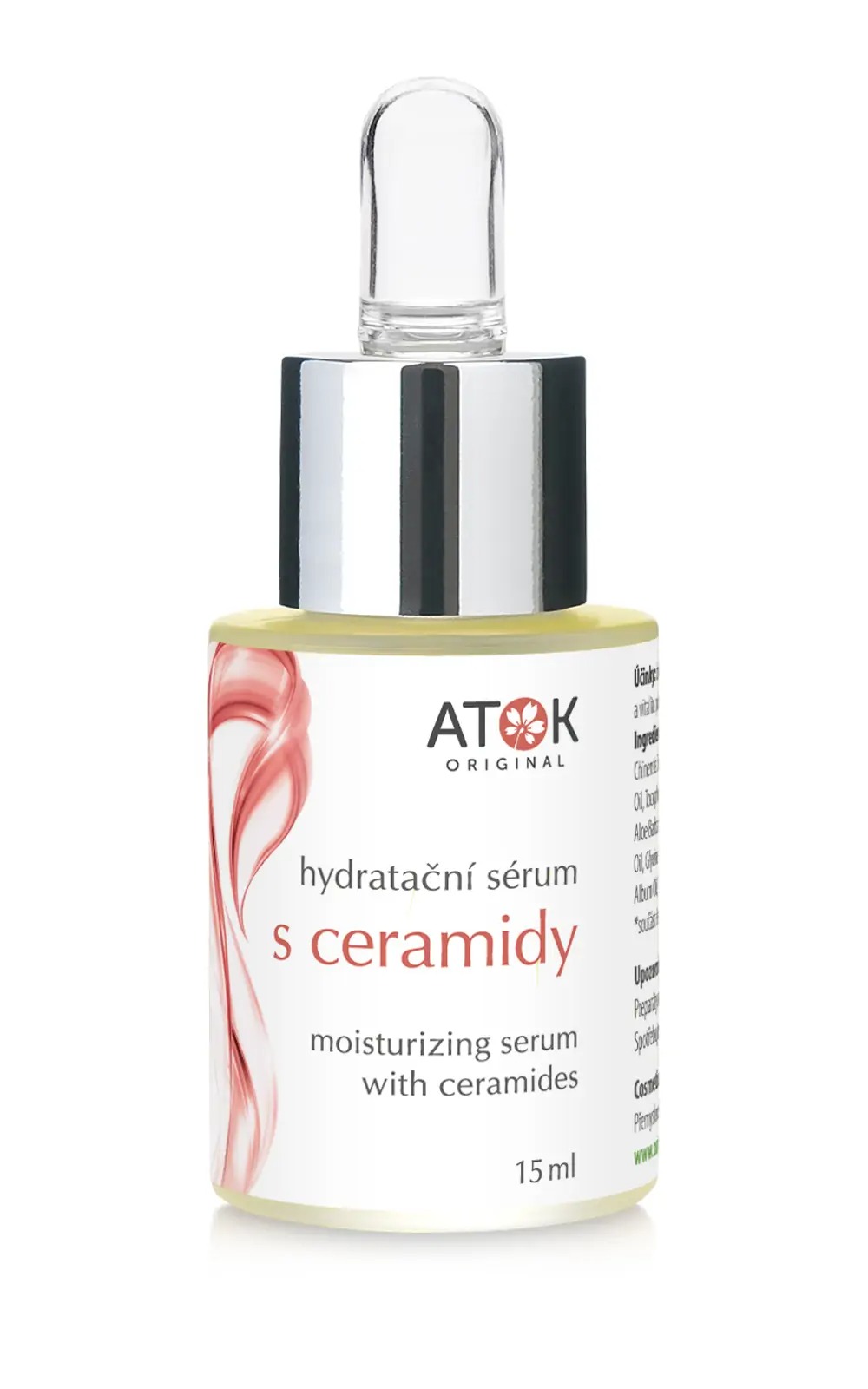 Hydratačné sérum s ceramidmi Original Atok 15ml Obsah: 15 ml