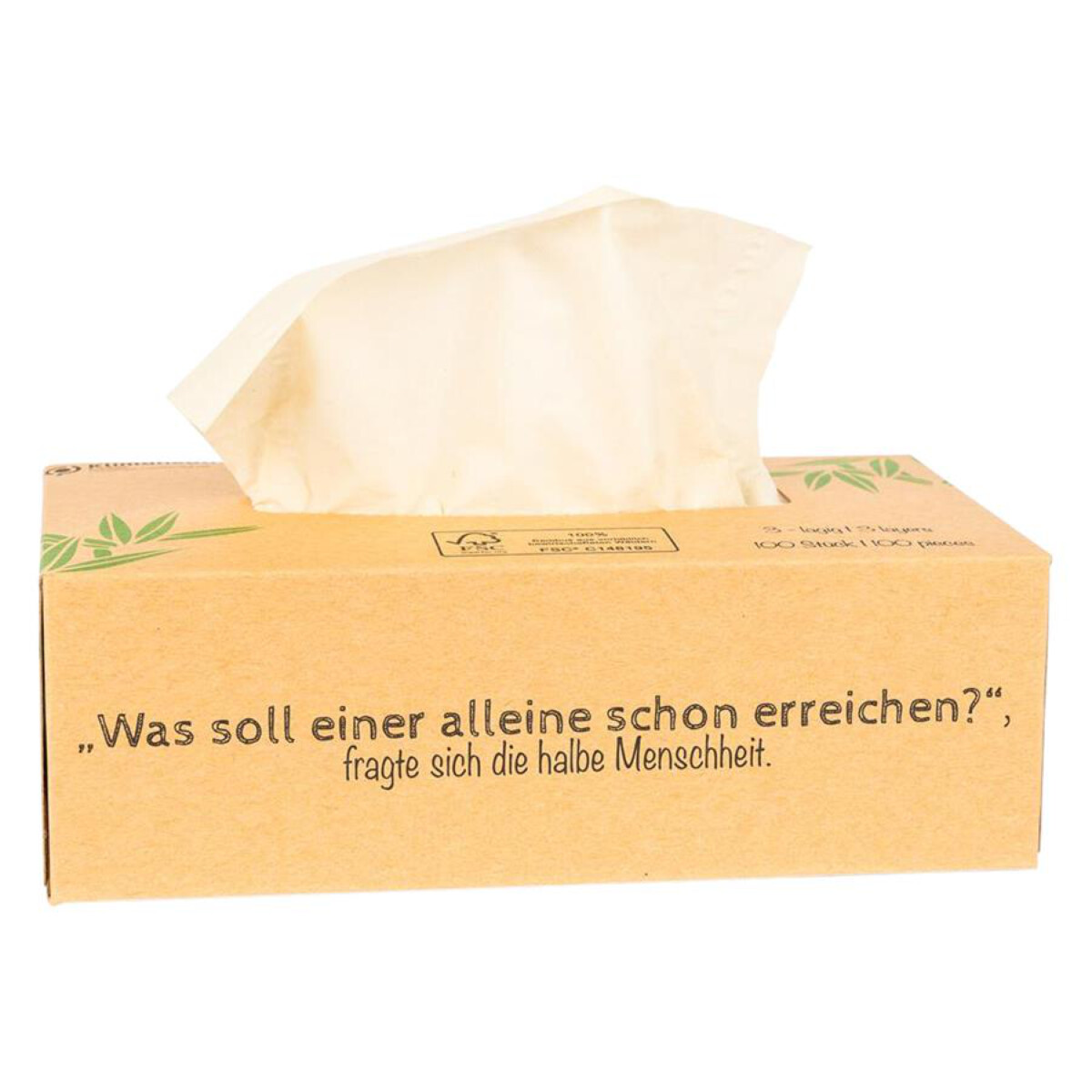 Bambusové vreckovky Pandoo 100ks Obsah: 100ks