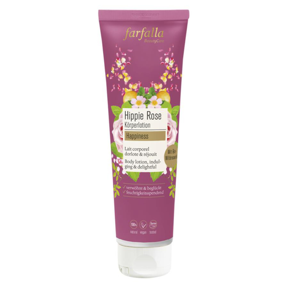 Telové mlieko Hippie Rose Farfalla 150ml Obsah: 150 ml