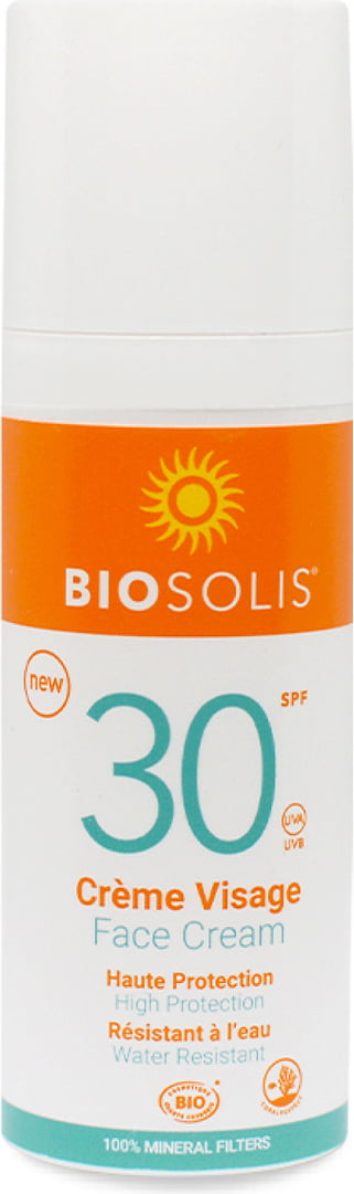 Opaľovací krém na tvár SPF30 Biosolis 50ml Obsah: 50 ml