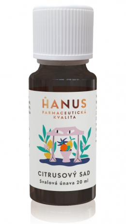 Zmes éterických olejov Citrusový sad Hanus 20ml Obsah: 20 ml