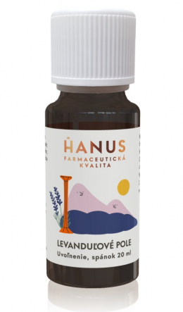 Zmes éterických olejov Levanduľové pole Hanus 20ml Obsah: 20 ml