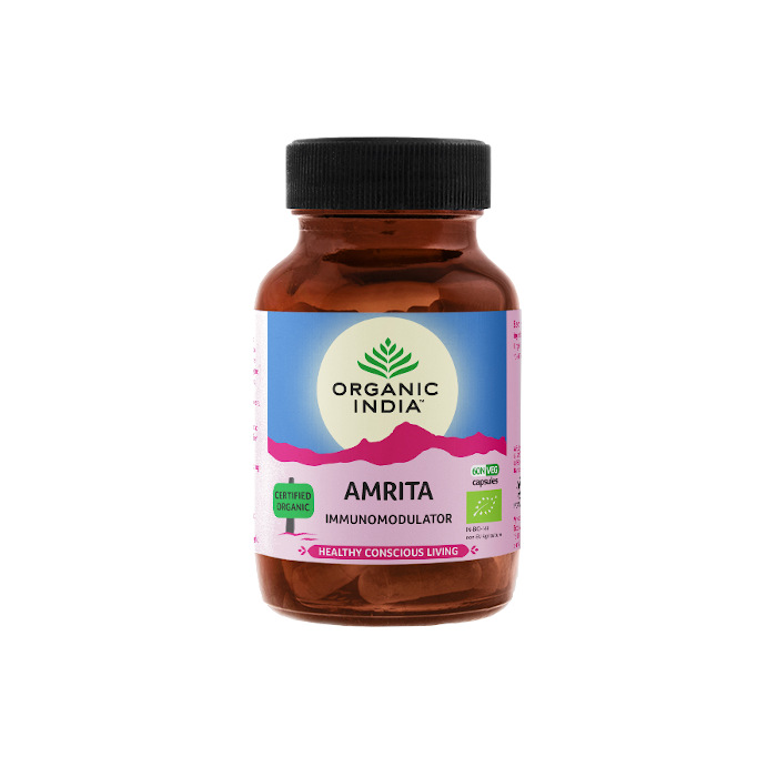 Amrita kapsule imunita, pečeň, antioxidat Organic India 60 ks Obsah: 60 kapsúl