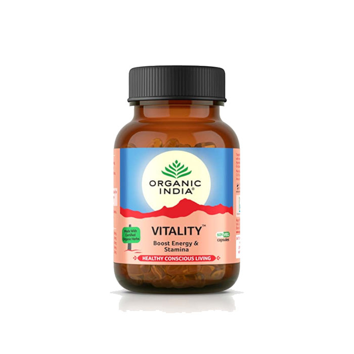 Vitality kapsule Stres, regenerácia Organic India 60 ks Obsah: 60 kapsúl