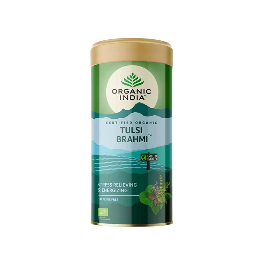 Tulsi Brahmi Ajurvédsky čaj sypaný Organic India 100g Obsah: 100 g