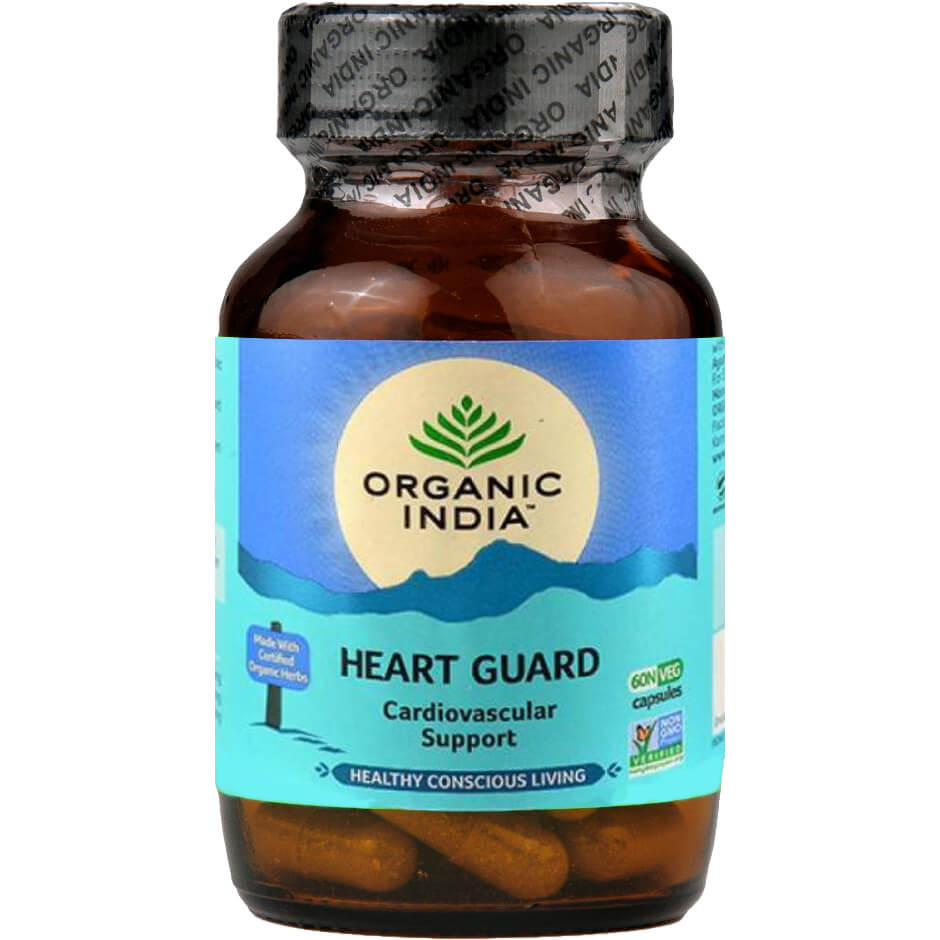 Heart Guard kapsule Kardiovaskulárny systém Organic India 60 ks Obsah: 60 kapsúl