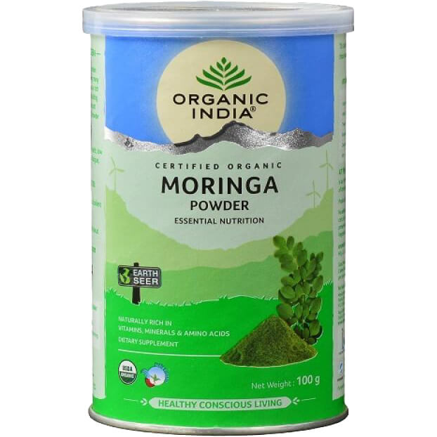 Moringa prášok Organic India 100g Obsah: 100 g