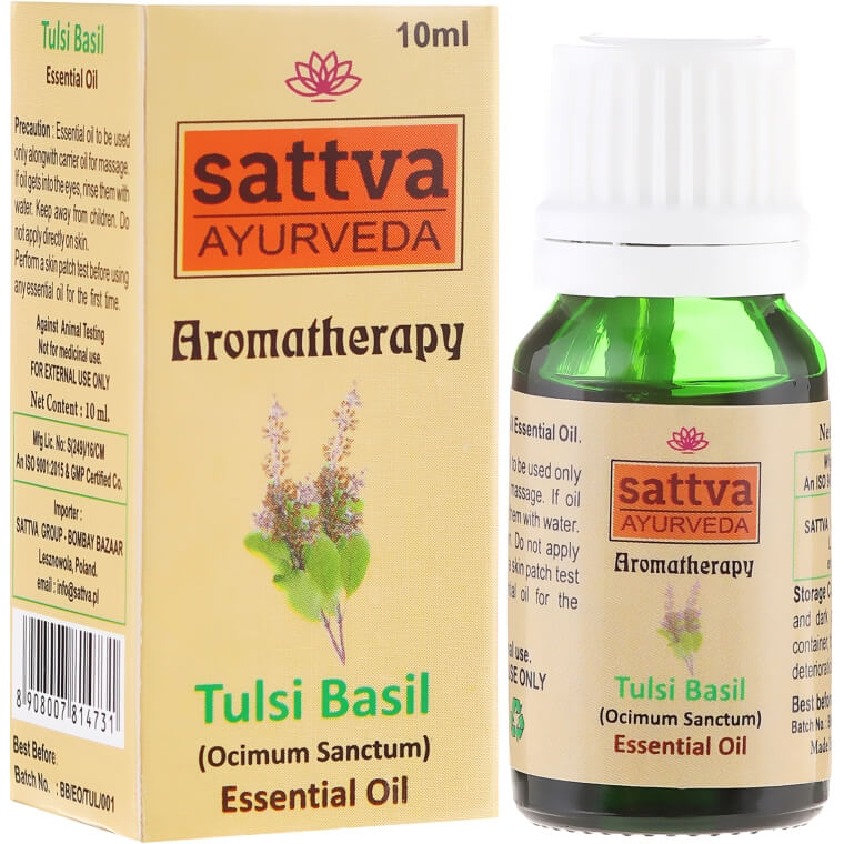 Esenciálny olej Tulsi Sattva 10 ml Obsah: 10 ml