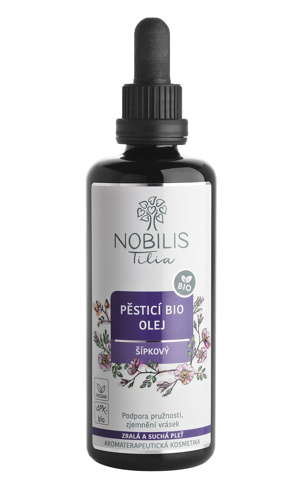 Nobilis Tilia Šípkový olej BIO Objem: 100 ml sklo