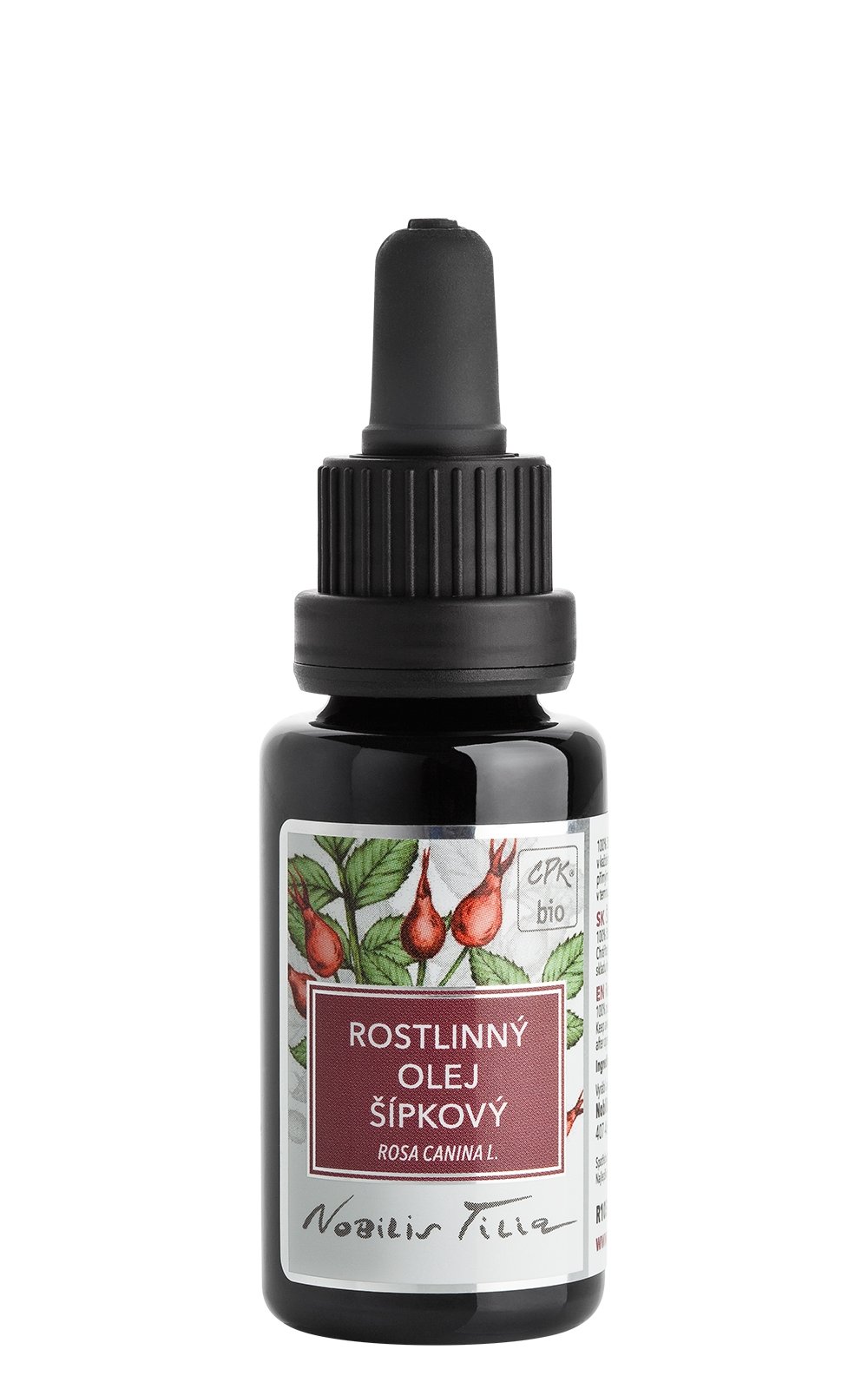 Nobilis Tilia Šípkový olej BIO Objem: 20 ml sklo