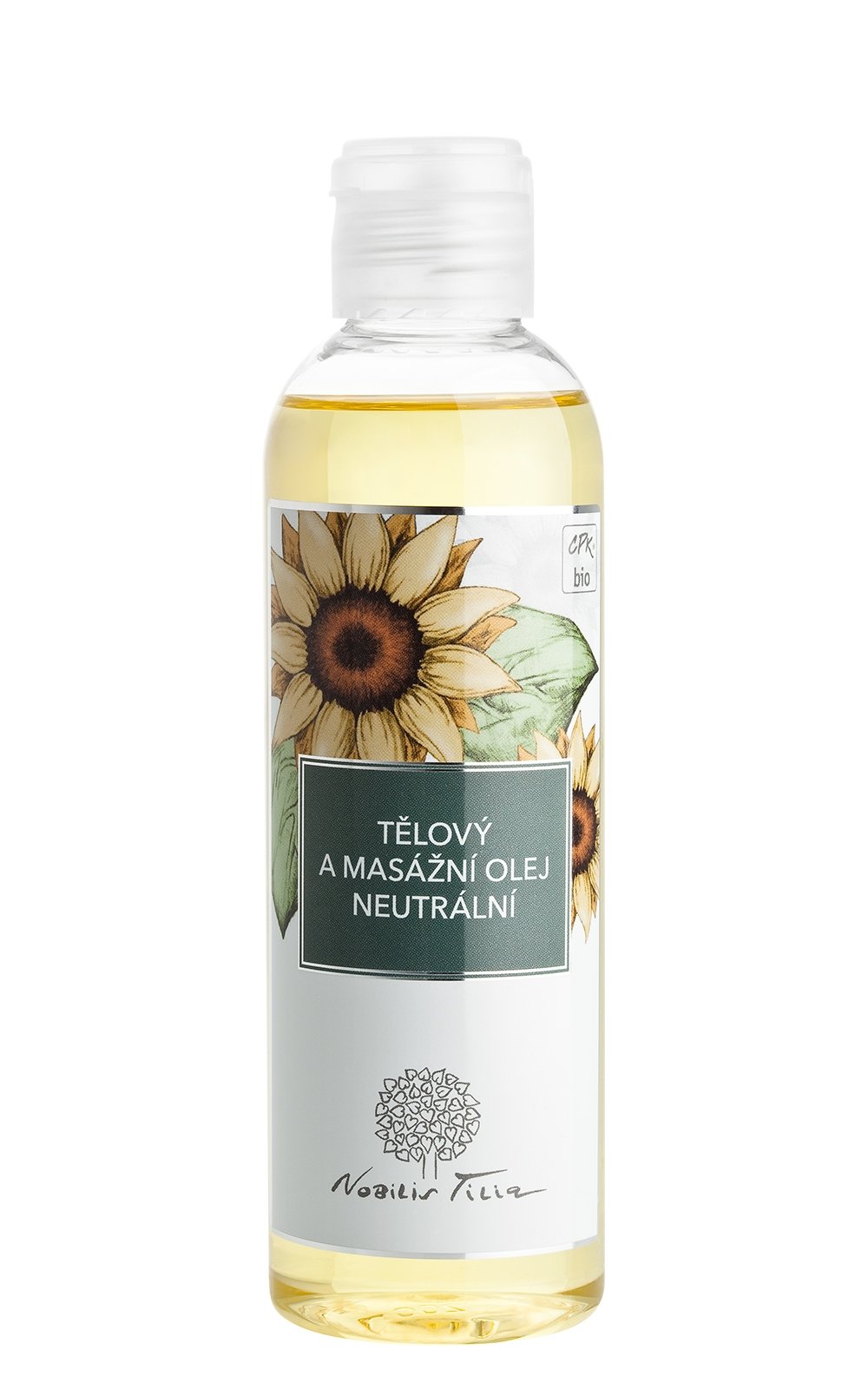 Nobilis Tilia Telový a masážny olej Neutrálny Objem: 200 ml
