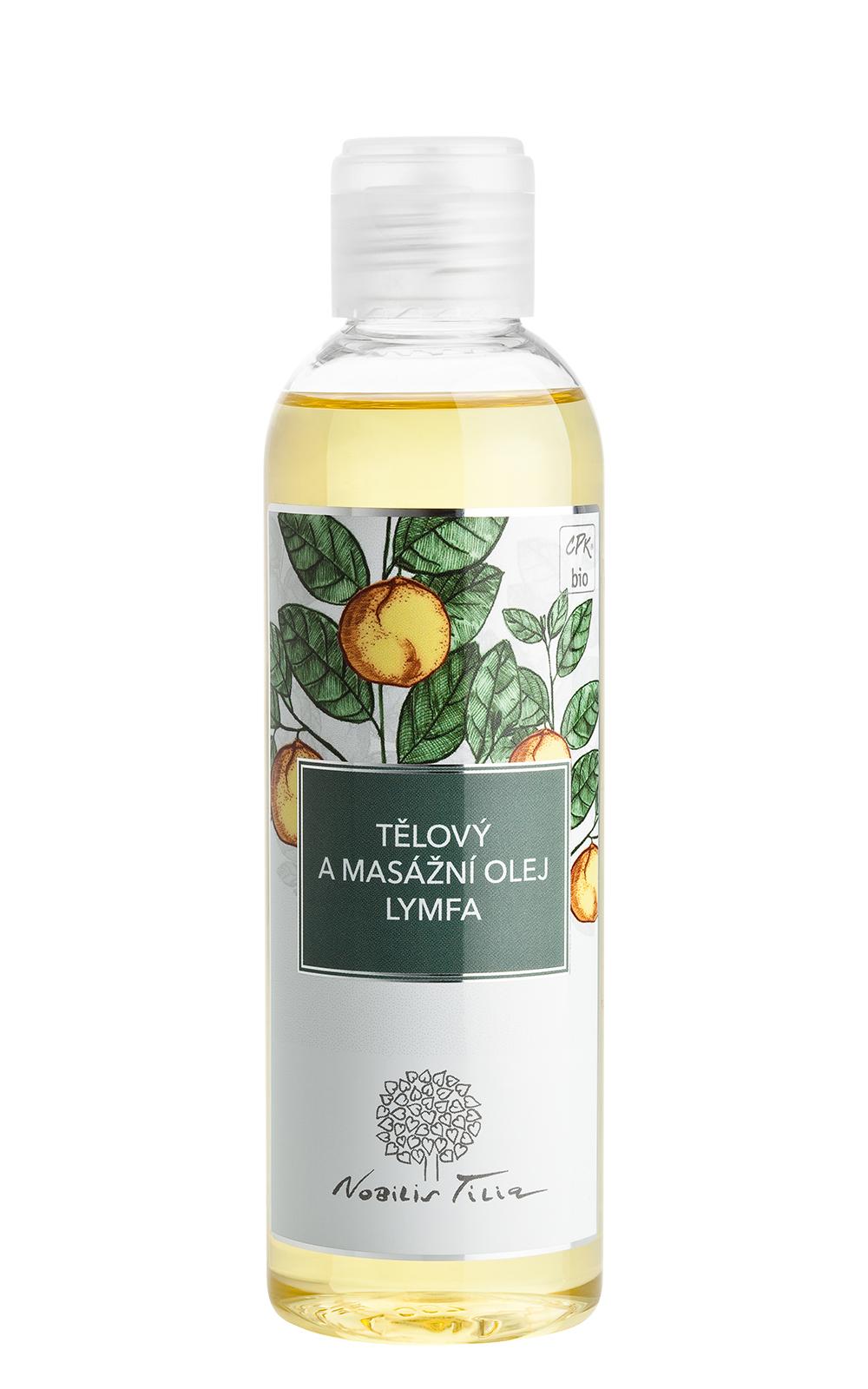 Nobilis Tilia Telový a masážny olej Lymfa Objem: 200 ml