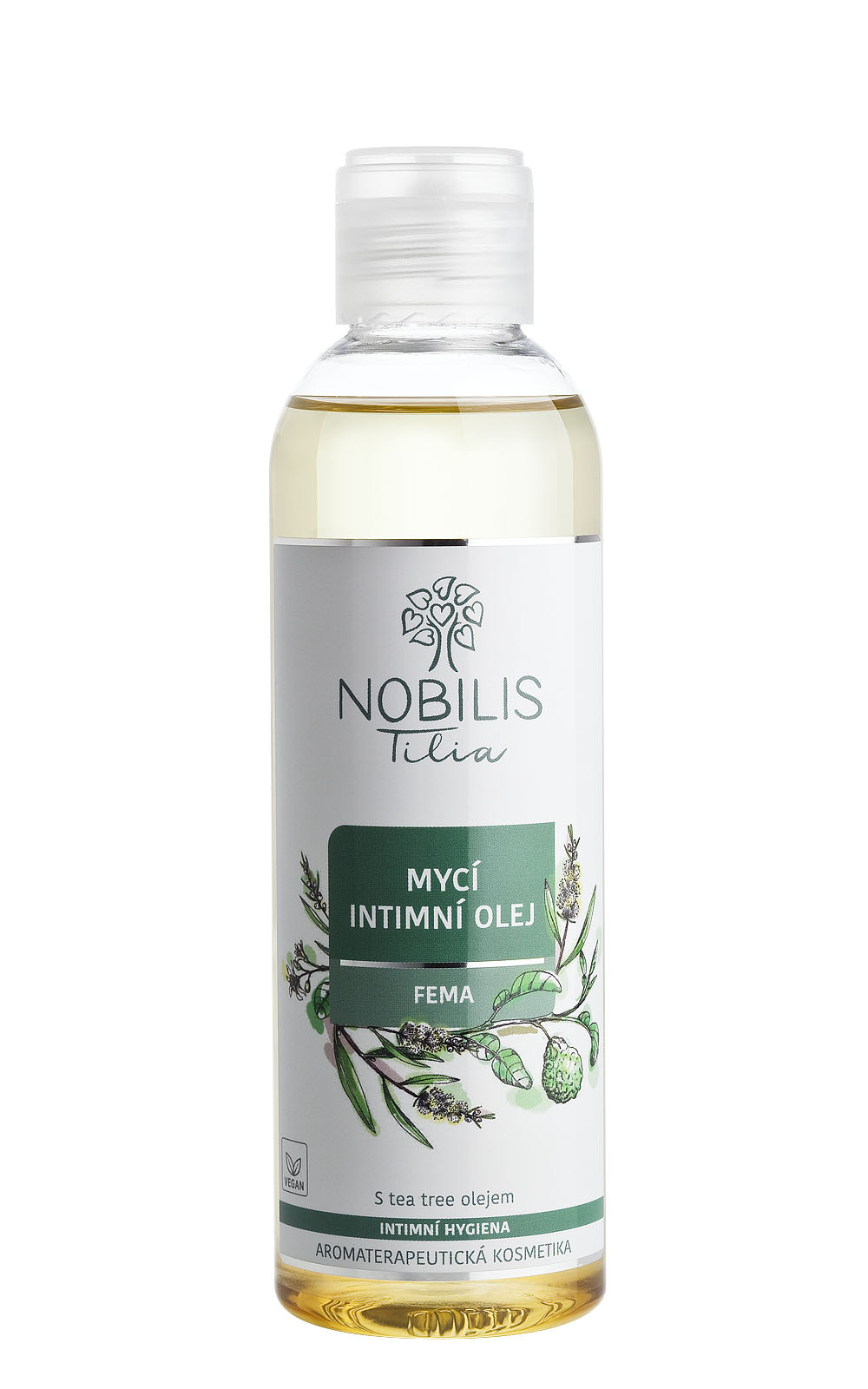 Nobilis Tilia Fema umývací olej s čajovníkovým olejom 200 ml