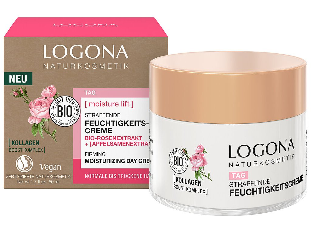Vyhladzujúci denný krém bio ruža Logona 50 ml Obsah: 50 ml