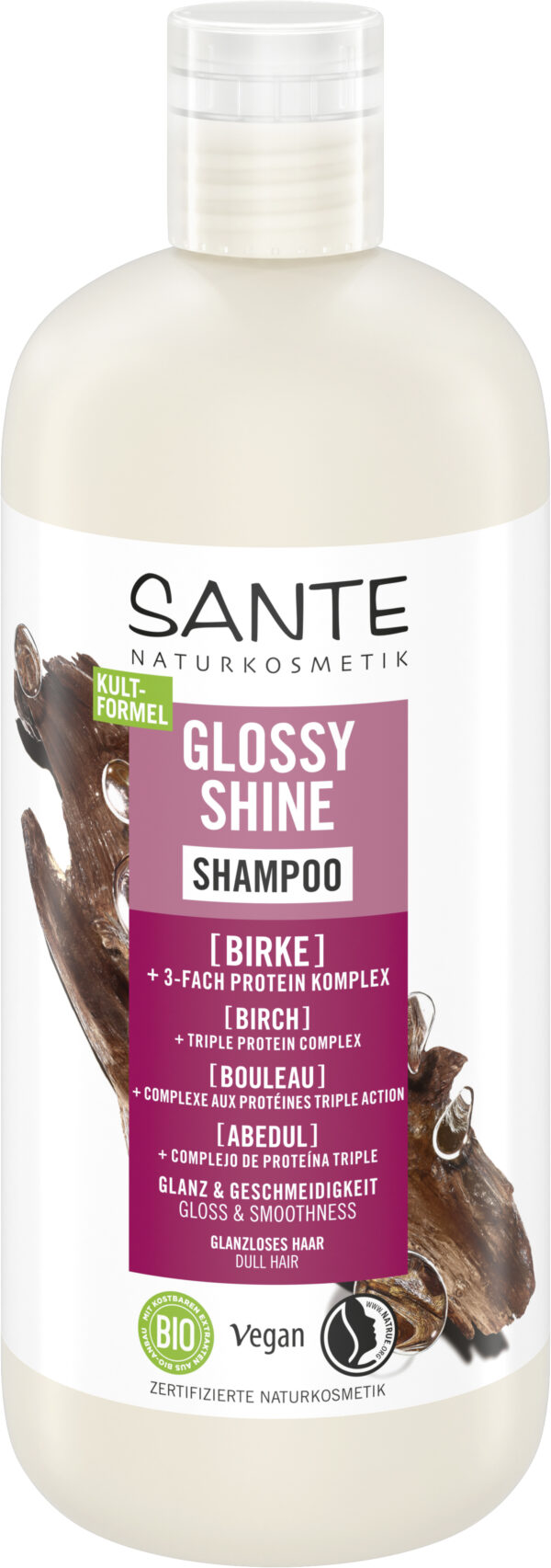 Šampón Glossy Shine Sante Objem: 500 ml