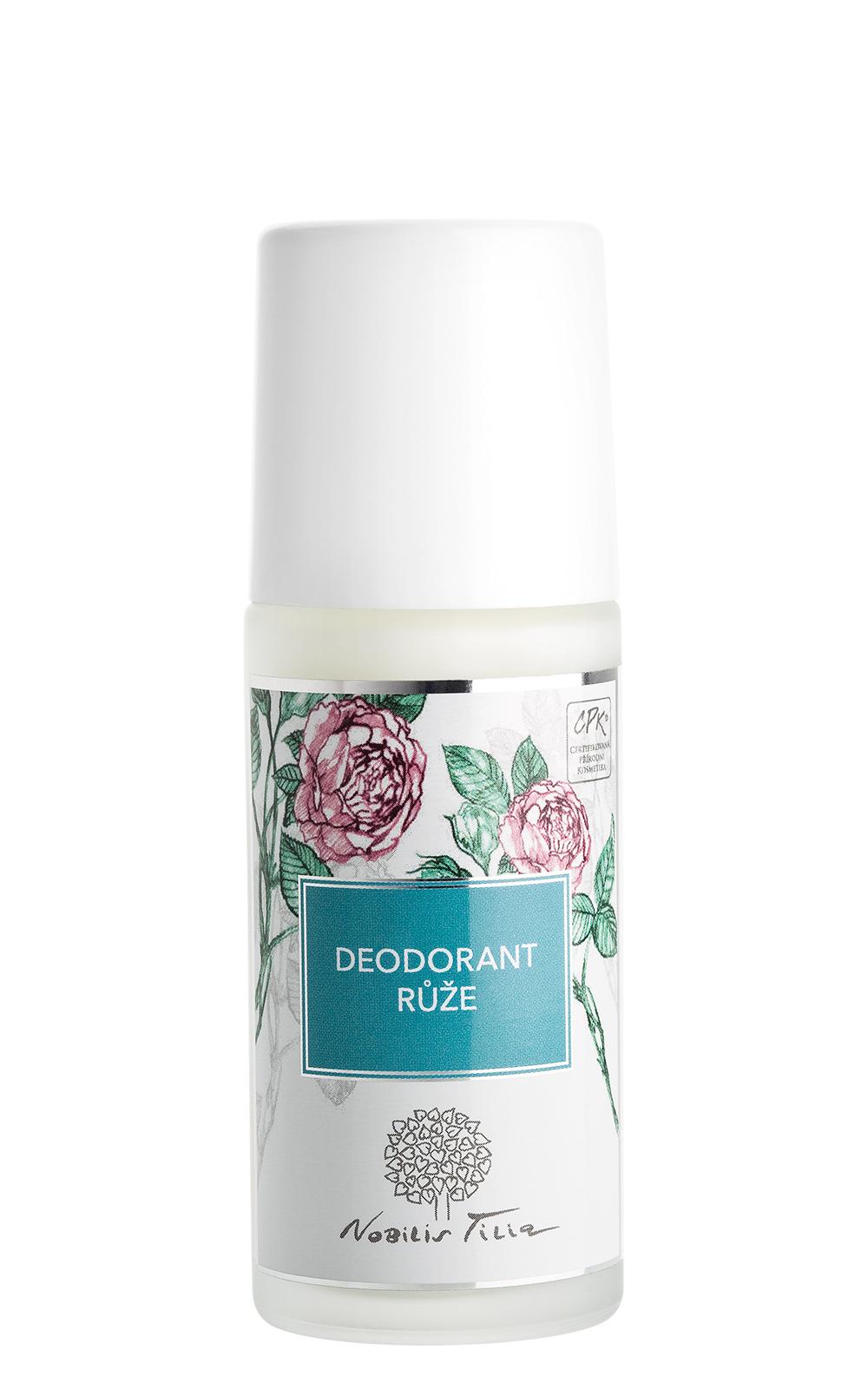 Deodorant Ruža - Nobilis Tilia Objem: 50 ml