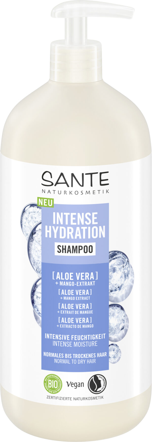 Šampón Intense hydratation Sante Objem: 950 ml