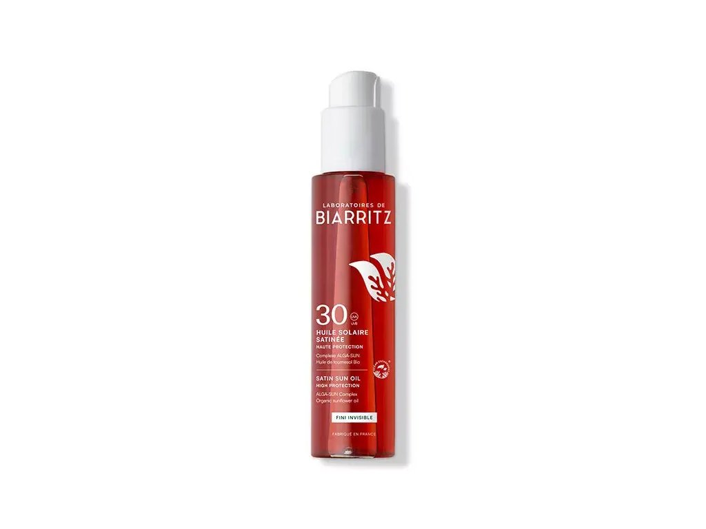 Olej na opaľovanie Satin Sun SPF30 Laboratoires de Biarritz 125 ml Obsah: 125 ml