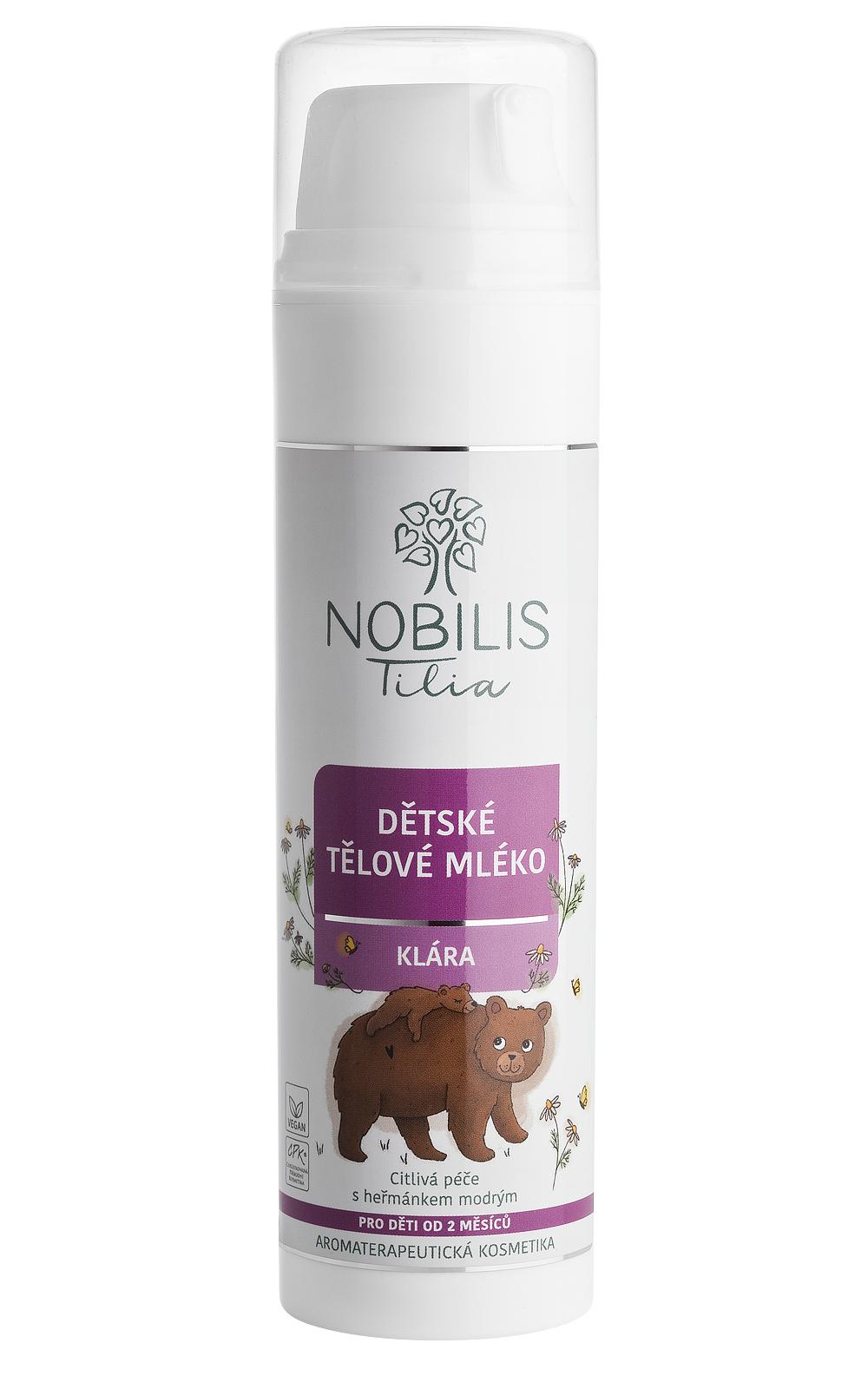 Nobilis Tilia Detské telové mlieko Klára Objem: 500 ml