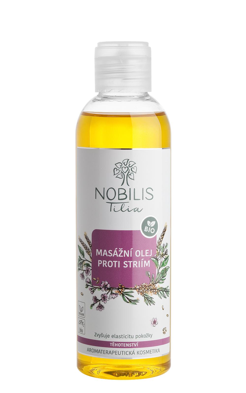 Nobilis Tilia Masážny olej proti striám Objem: 200 ml