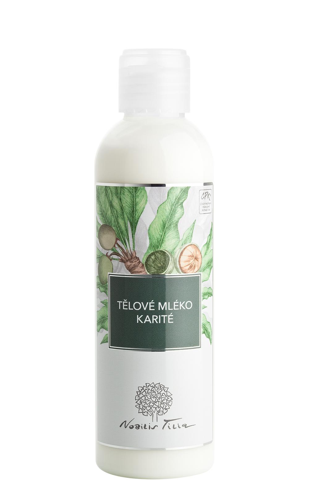 Nobilis Tilia Tělo & Obličej výživné telové mlieko 200 ml