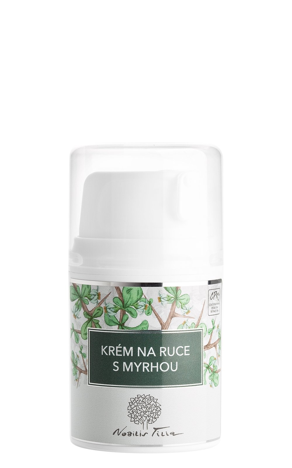 Nobilis Tilia Krém na ruky s myrhou Obsah: 50 ml