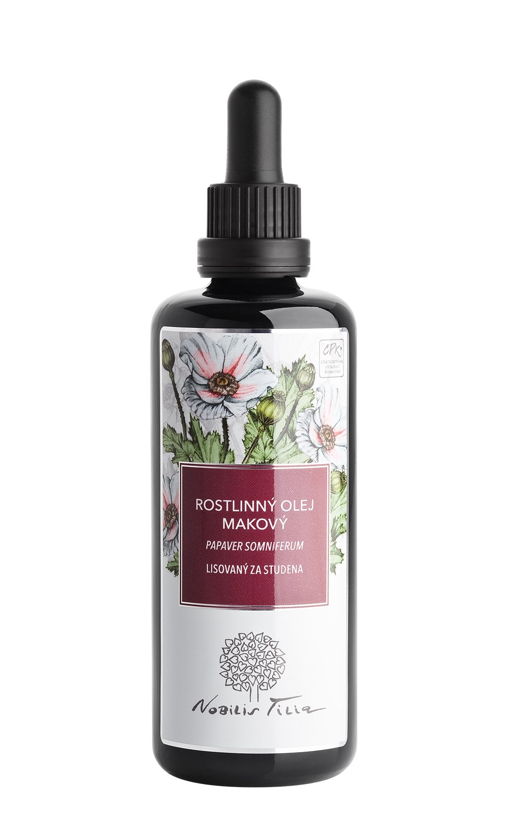 Makový olej - Nobilis Tilia Objem: 100 ml sklo