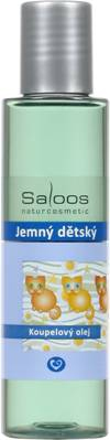 Jemný detský kúpeľový olej - Saloos Objem: 500 ml