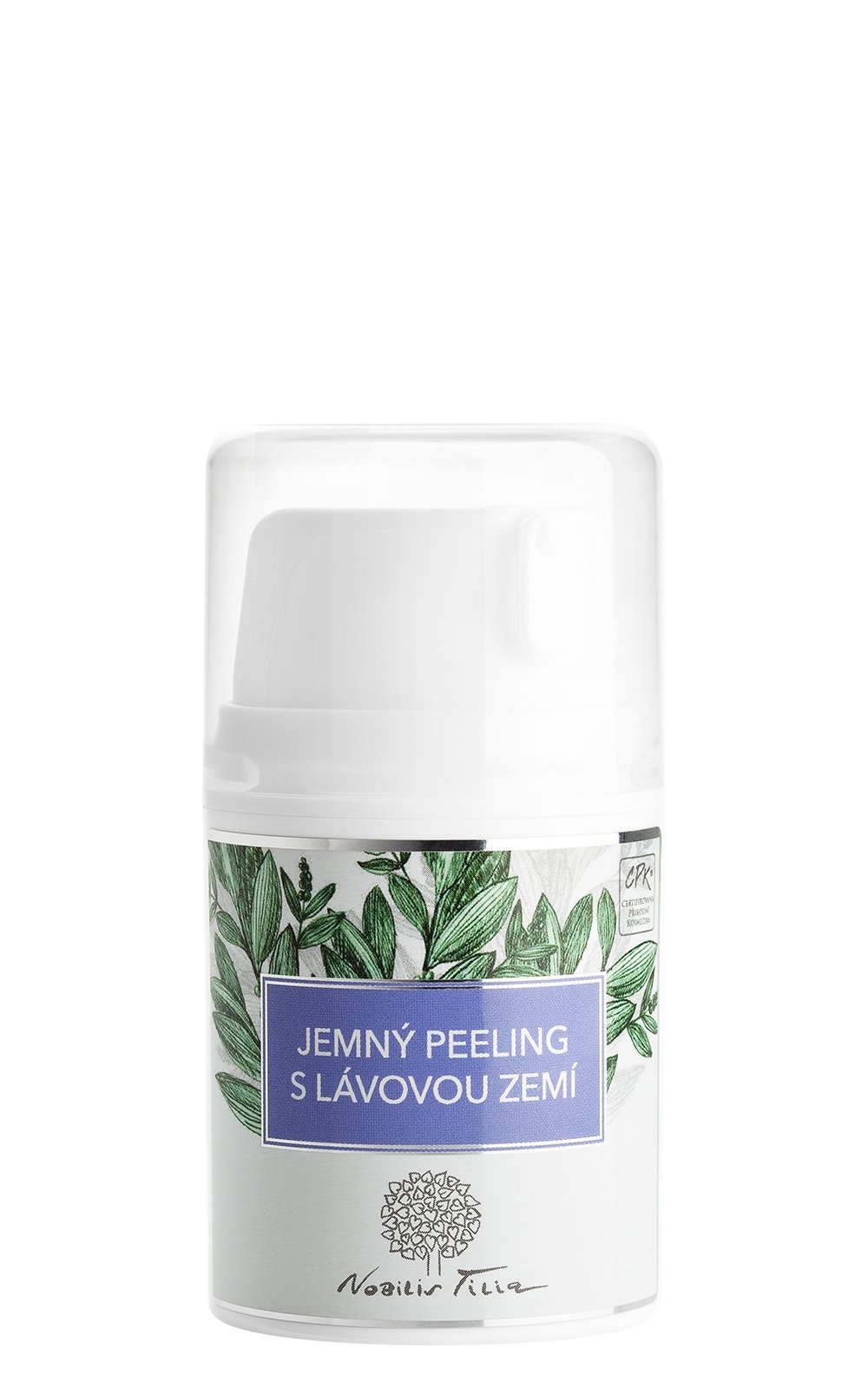 Jemný peeling s lávovou zemou - Nobilis Tilia Objem: 50 ml