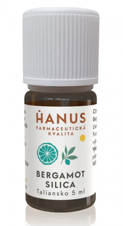 Bergamot - éterický olej Hanus Objem: 5 ml