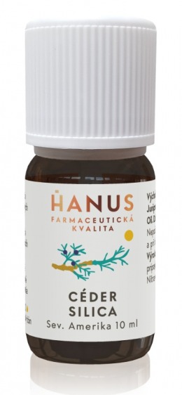 Cédrový - éterický olej Hanus Objem: 10 ml