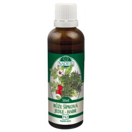 Naděje Ruža, jedľa, hrab - tinktúra z púčikov P42 Objem: 50 ml