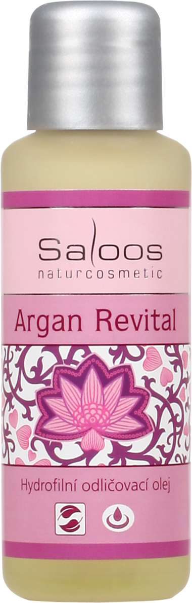 Argan Revital hydrofilný odličovací olej - Saloos Objem: 200 ml