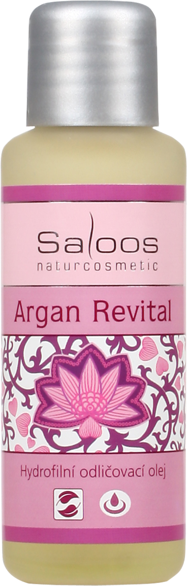 Argan Revital hydrofilný odličovací olej - Saloos Objem: 500 ml